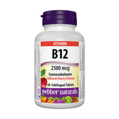 Webber Naturals Vitamín B12 2500mcg