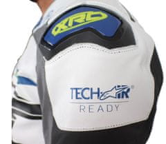XRC Kožená bunda na motorku blue/white/blk vel´. 46