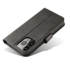 MG Magnet knižkové puzdro na iPhone 15, čierne