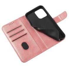 MG Magnet knižkové puzdro na iPhone 15, ružové