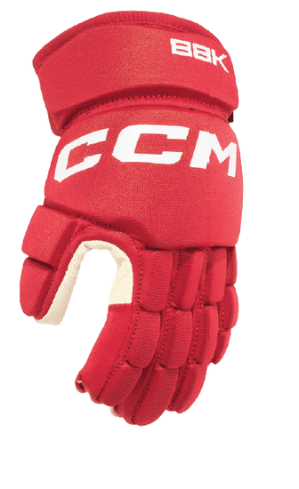 CCM Hokejbalové rukavice CCM 88K SR - M - 12, Red