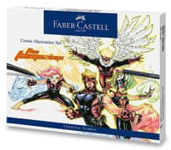 Faber-Castell Faber - Castell Popisovač Comic Illustration set 15 ks