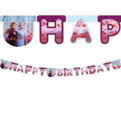 Procos Girlanda Happy Birthday Frozen -
