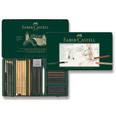 Faber-Castell Grafitové ceruzky Pitt Monochrome súprava 33 ks