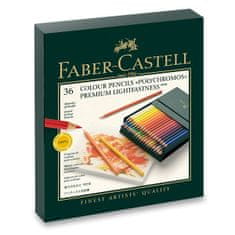 Faber-Castell Pastelky Polychromos 110038 štúdio box, 36 ks