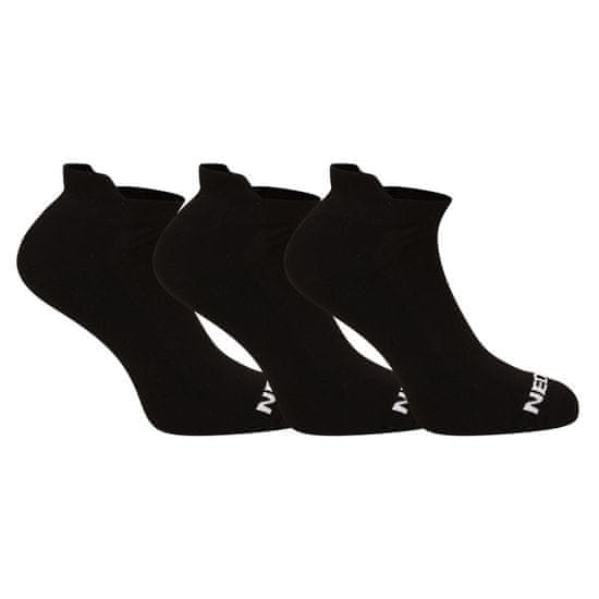 Nedeto 3PACK ponožky nízke čierne (3NDTPN001-brand)