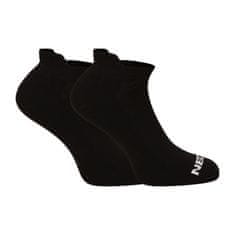 Nedeto 7PACK ponožky nízke čierne (7NDTPN001-brand) - veľkosť M