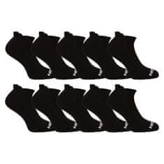 Nedeto 10PACK ponožky nízke čierne (10NDTPN001-brand) - veľkosť S