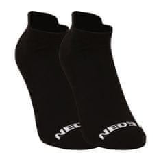 Nedeto 10PACK ponožky nízke čierne (10NDTPN001-brand) - veľkosť M