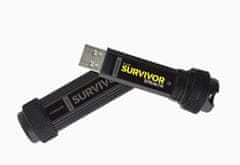 Corsair Flash Survivor Stealth USB 3.0 256GB, Military-Style Design, Plug and Play