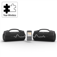 HAMA Bluetooth reproduktor SoundBarrel, vodeodolný, čierny