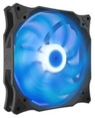 SilentiumPC prídavný ventilátor Stella HP RGB 140PWM/ 140mm fan/ HBS/ ultratichý