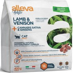 Alleva Holistica Cat Dry Adult Lamb & Venison 400g