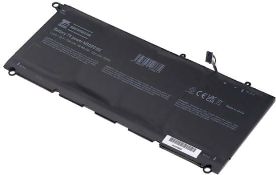T6 power Batéria Dell XPS 13 9343, 13 9350, 7368mAh, 56Wh, 4cell, Li-pol