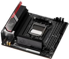 ASRock B650E PG-ITX WiFi / AMD B650 / AM5 / 2x DDR5 DIMM / 2x M.2 / HDMI / USB-C / WiFi / Mini-ITX