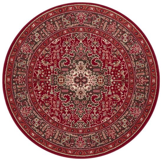 NOURISTAN Kruhový koberec Mirkan 104098 Oriental red