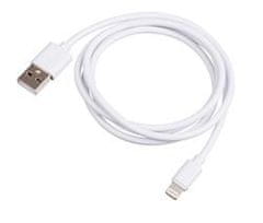 Akyga kábel USB A/Lightning 1.0m /čierna