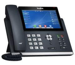 YEALINK SIP-T48U SIP telefón, PoE, 7" 800x480 LCD, 29 prog.tl., 2xUSB, GigE