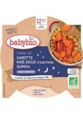 Babybio Večerné menu mrkva a sladká kukurica s quinoa 230 g