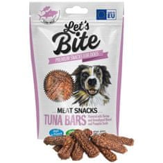 Brit DOG Let's Bite Meat Snacks Tuna Bars Flavored with Shrimp and Greenlipped Mussel and Pumpin Seeds 80 g