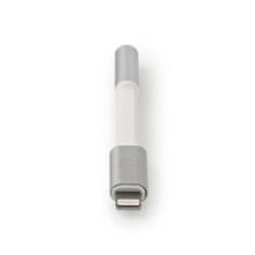 Nedis CCTB39950AL015 - Apple Lightning Adaptér | Apple Lightning 8-pin Zástrčka - 3,5 mm Zásuvka | 0,15 m | Hliník