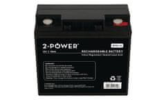 2-Power 2P18-12 12V 18Ah VRLA Batéria