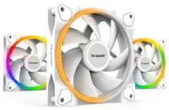 Be quiet! / ventilátor Light Wings White / 120mm / PWM / 3-pack / biely
