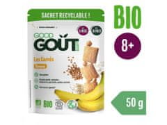 Vankúšiky BIO banánové 50 g Good Gout