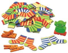 HABA Spoločenská hra pre deti Šťastné ponožky