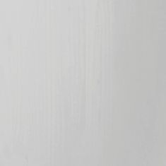 Vidaxl Skrinka so stolom na kolieskach MOSS biela masívna borovica
