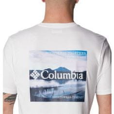 COLUMBIA Tričko biela XL Rapid Ridge Back Graphic Tee Ii