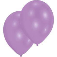 Amscan Latexové balóniky fialové 10ks 27,5 cm -