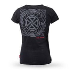 Thor Steinar  Tričko s krátkym rukávom Damen T-Shirt Knoten Čierna L