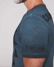 Camp David  Pánske Tričko krátky rukáv Modrá 2XL