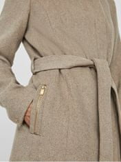 Vero Moda Dámsky kabát VMTWODOPE 10237744 Silver Mink (Veľkosť XL)