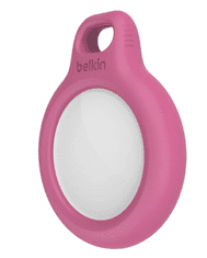 Belkin puzdro s krúžkom na kľúče pre Airtag ružové