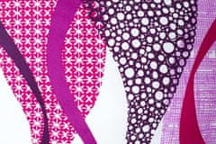 Konsimo Obliečky z mikrovlákna ARTIP 140x200 cm ružovo-fialové