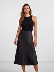Y.A.S Dámska sukňa YASPELLA 26030737 Black (Veľkosť XL)