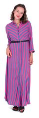 Y.A.S Dámske šaty YASSAVANNA Loose Fit 26022663 Fuchsia Purple (Veľkosť L)