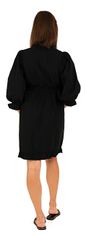 Y.A.S Dámske šaty YASPICKA Regular Fit 26030372 Black (Veľkosť XL)