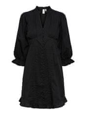 Y.A.S Dámske šaty YASPICKA Regular Fit 26030372 Black (Veľkosť L)