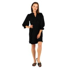 Y.A.S Dámske šaty YASPICKA Regular Fit 26030372 Black (Veľkosť L)
