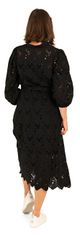 Y.A.S Dámske šaty YASKANGA Regular Fit 26031458 Black (Veľkosť L)