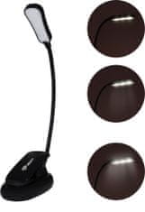 Veles-X 3CLL LED lampa pre notové stojany / LED lampička na čítanie