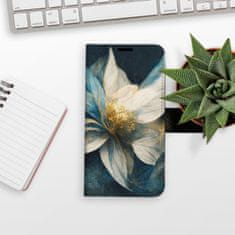 iSaprio Flipové puzdro - Gold Flowers pre Xiaomi Redmi Note 12 Pro 5G