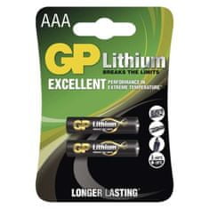 GP Lítiová batéria AAA - 2ks