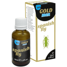 Hot Španielske mušky Spain Fly men GOLD strong 30 ml