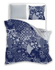 FARO Textil Bavlnené obliečky Elegant 017 220x200 modré