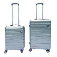 Linder Exclusiv Sada cestovných kufrov SC3001 Sivá