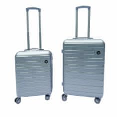Linder Exclusiv Sada cestovných kufrov SC2001 Svetlo šedá